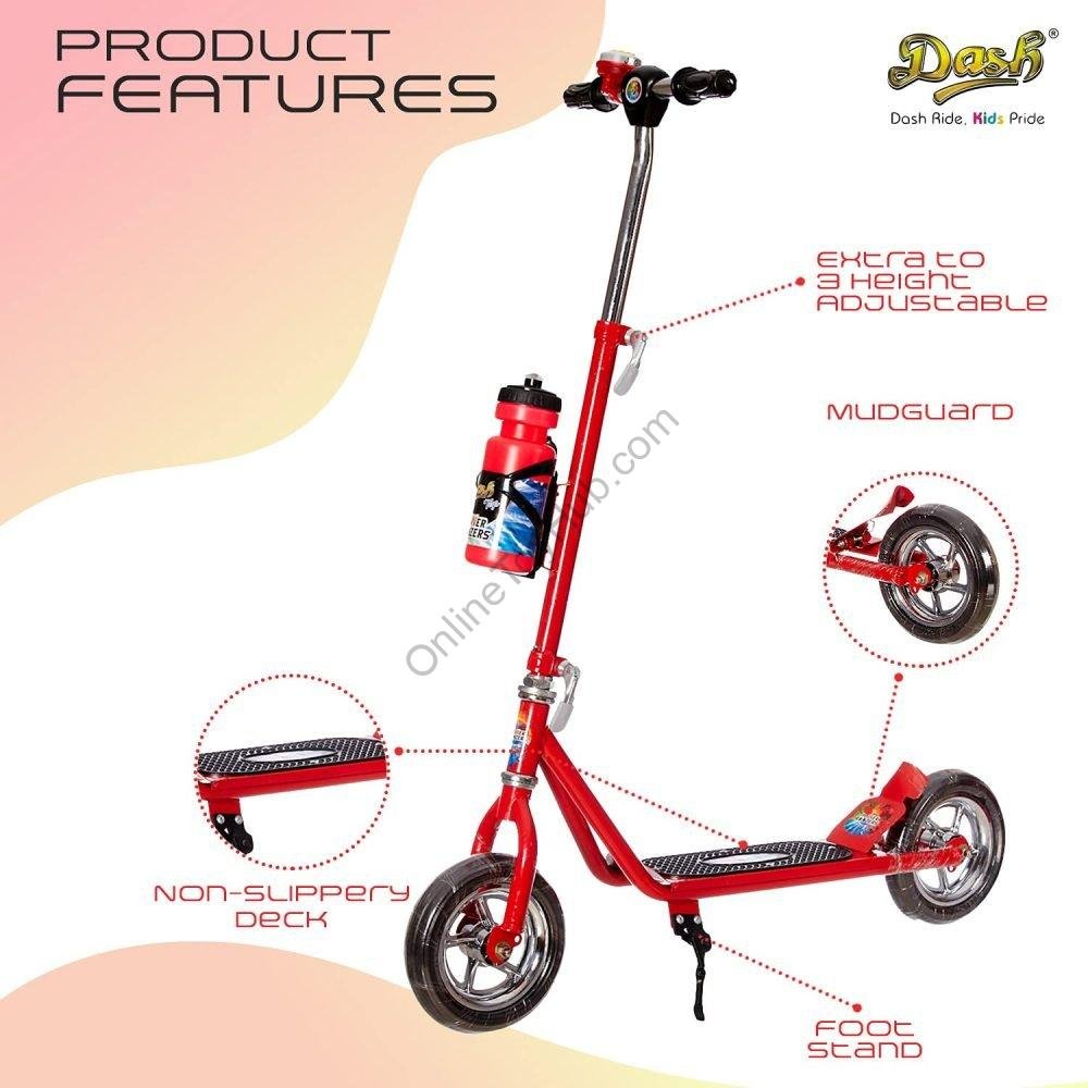 Power Ranger 2 Wheel Scooter for Kids red_023