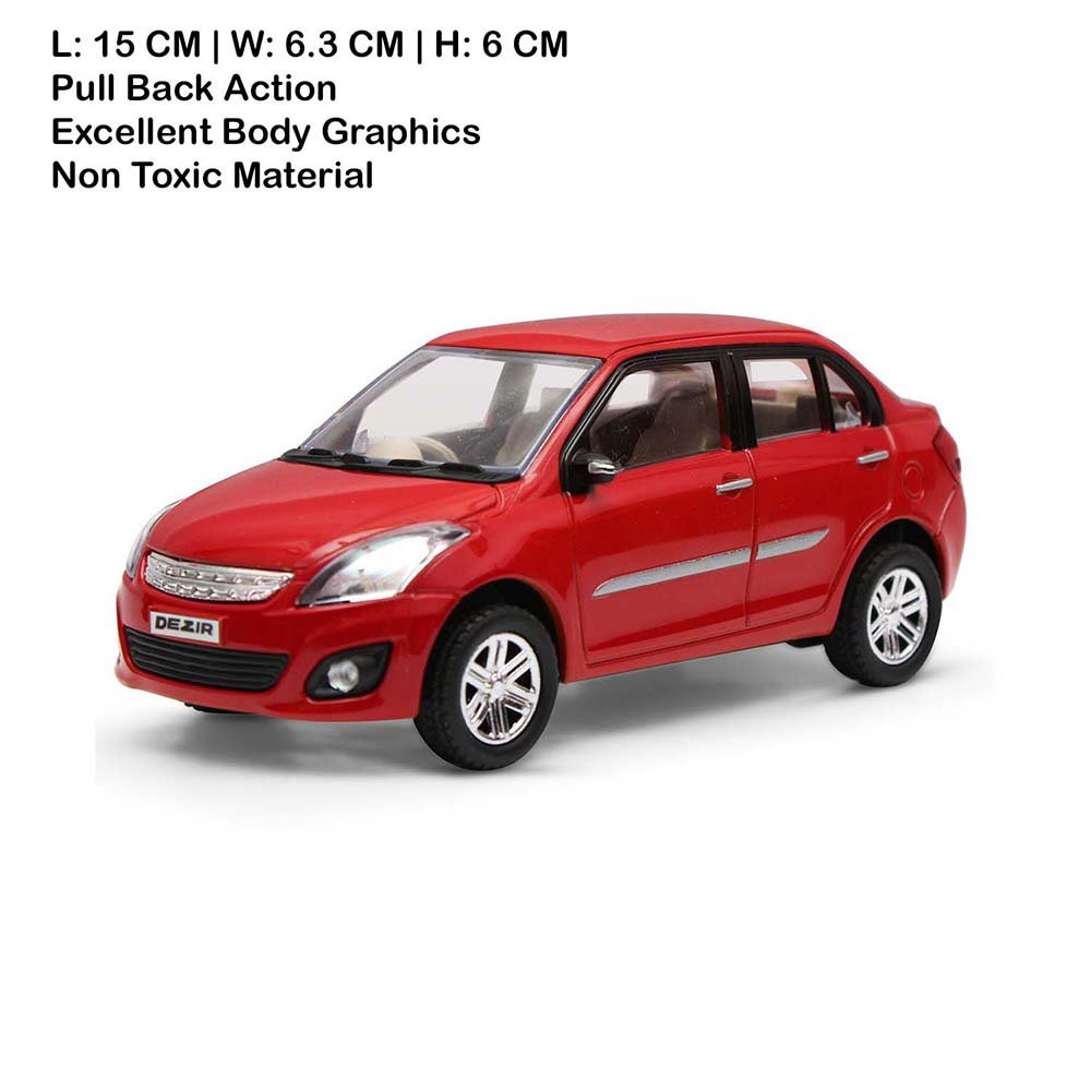 Centy Swift Dzire Car Toy red Car_01