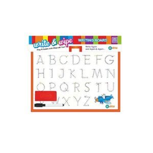 Write & Wipe Writing Board (Alphabets) - Ekta