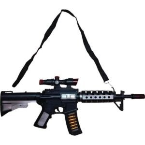 8 Sounds Musical Talking Toy Gun