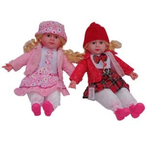 Poem Singing Baby Girl Doll - Big Size (Battery Operated)
