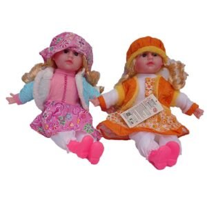 Poem Singing Baby Girl Doll - Small Size (Battery Operated)