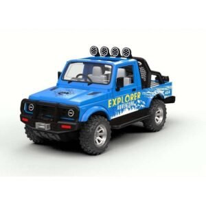 Centy Explorer Adventure 4x4 With Back Towing Hook Pull Back Action Die Cast Model Toy Car for Kids