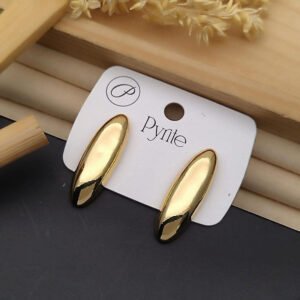 Oval Design Earring Gold ER1155