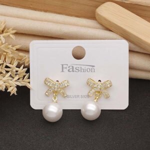 Ribbon Moti Earrings ER1180