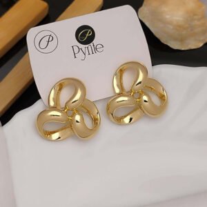Fancy Design Earring Gold ER1214