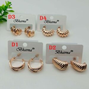 Mix Design Earring Rose Gold ER1218